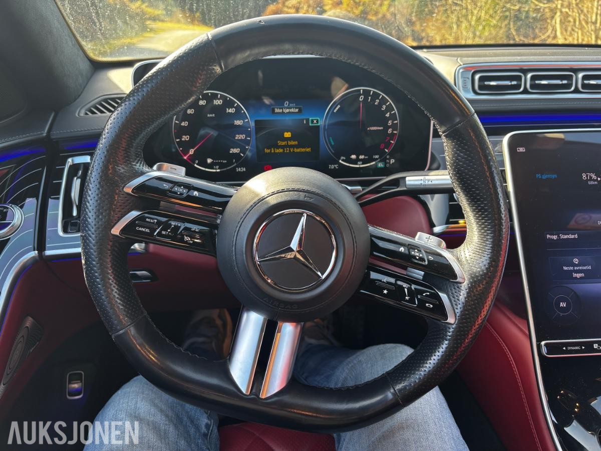 2023 MERCEDES-BENZ S-KLASSE AMG S580E 4MATIC LANG - BURMESTER - AMBIENT
