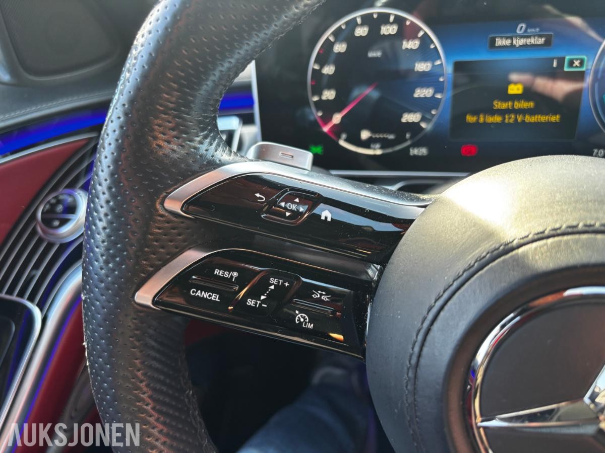 2023 MERCEDES-BENZ S-KLASSE AMG S580E 4MATIC LANG - BURMESTER - AMBIENT