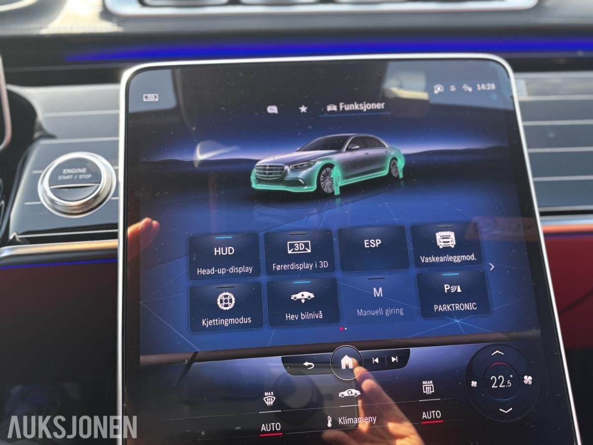 2023 MERCEDES-BENZ S-KLASSE AMG S580E 4MATIC LANG - BURMESTER - AMBIENT