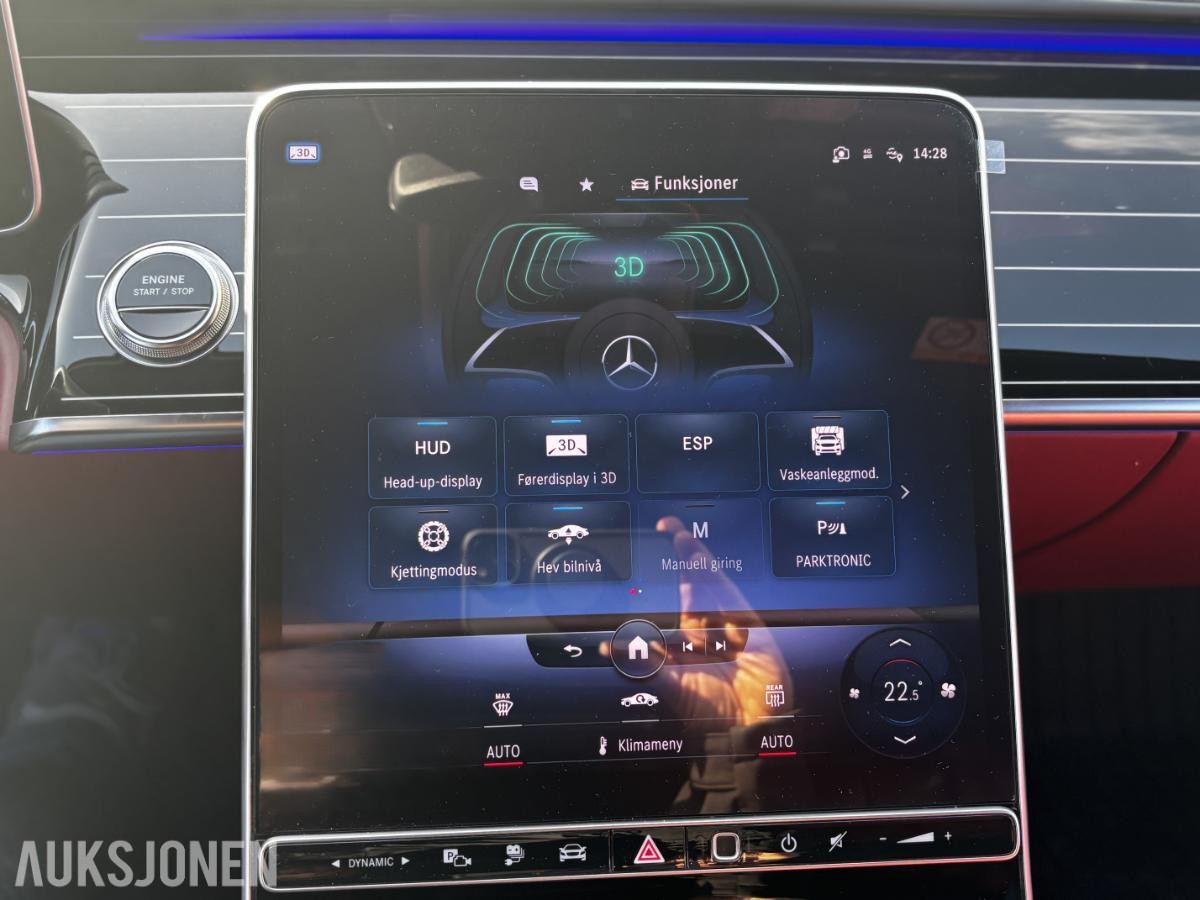 2023 MERCEDES-BENZ S-KLASSE AMG S580E 4MATIC LANG - BURMESTER - AMBIENT