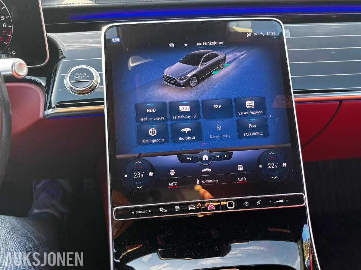 2023 MERCEDES-BENZ S-KLASSE AMG S580E 4MATIC LANG - BURMESTER - AMBIENT