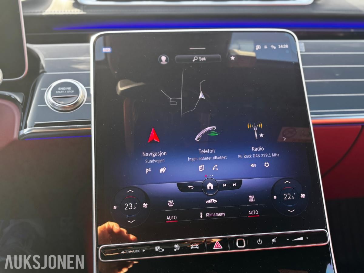 2023 MERCEDES-BENZ S-KLASSE AMG S580E 4MATIC LANG - BURMESTER - AMBIENT