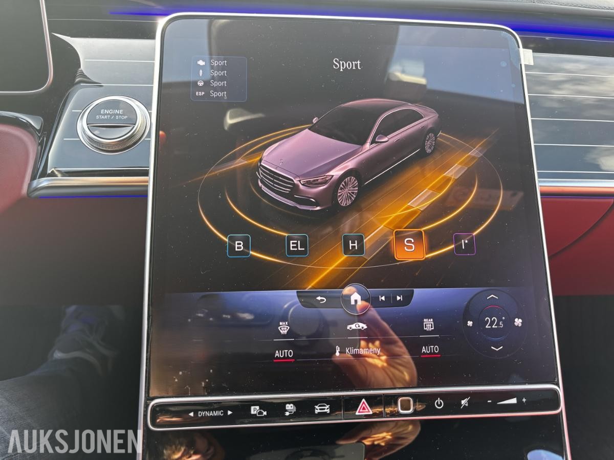 2023 MERCEDES-BENZ S-KLASSE AMG S580E 4MATIC LANG - BURMESTER - AMBIENT