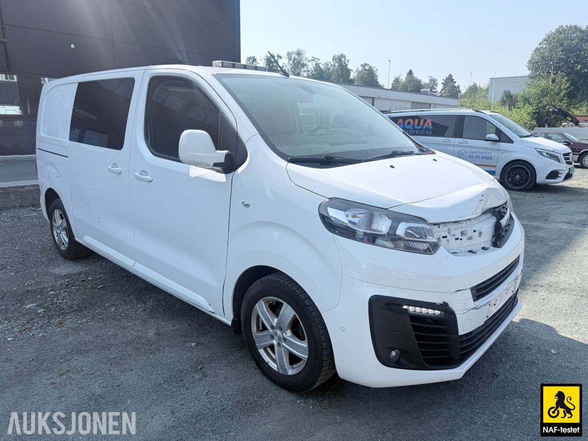 2021 Opel Vivaro 2,0 D 150HK HENGERFESTE KAMERA CRUISE SKYVEDØRER INNREDNING