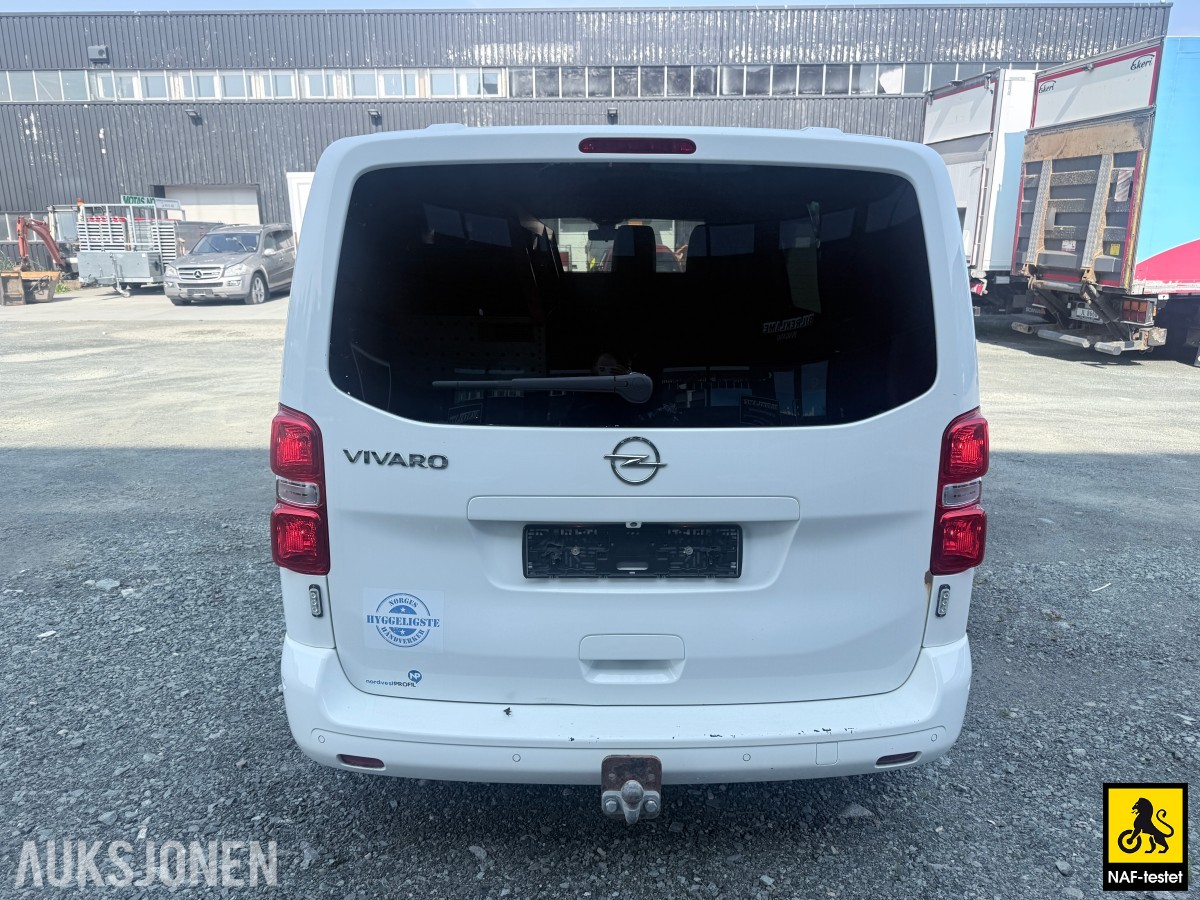 2021 Opel Vivaro 2,0 D 150HK HENGERFESTE KAMERA CRUISE SKYVEDØRER INNREDNING