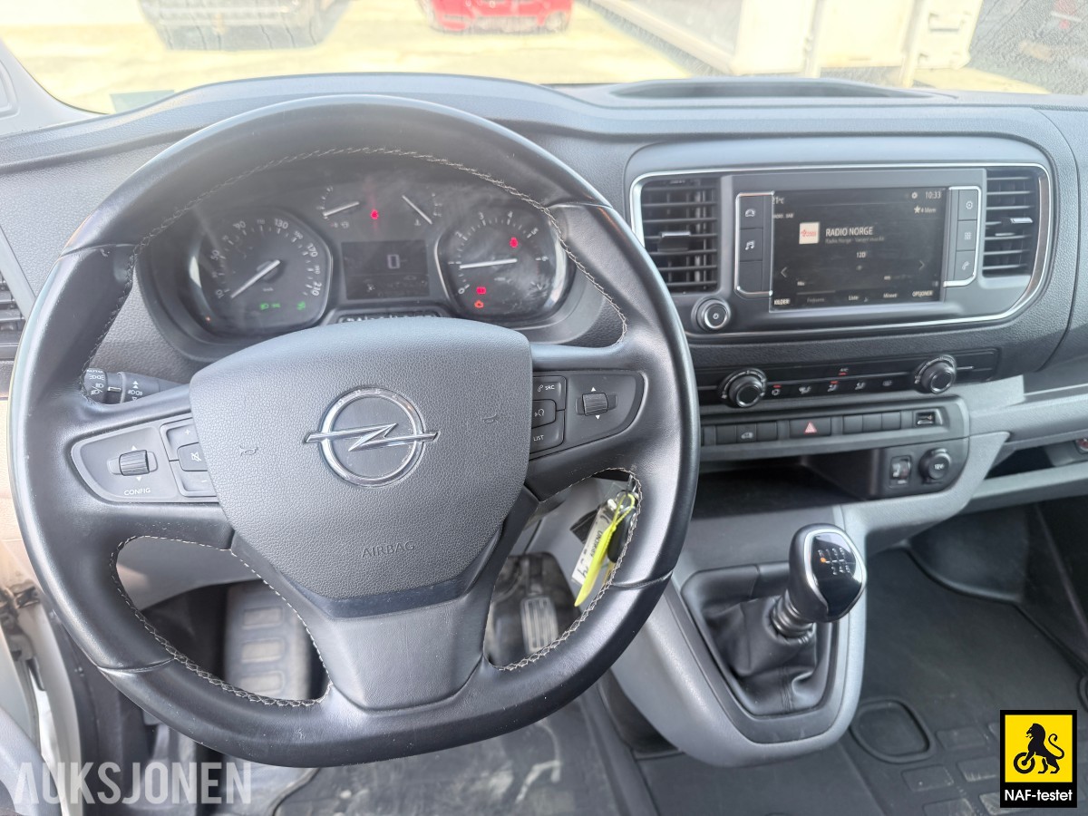 2021 Opel Vivaro 2,0 D 150HK HENGERFESTE KAMERA CRUISE SKYVEDØRER INNREDNING