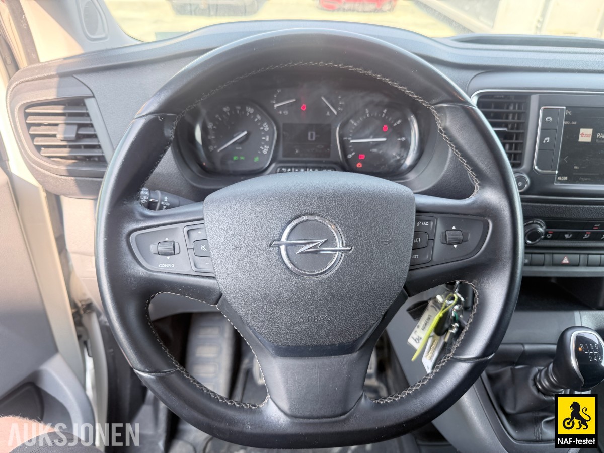 2021 Opel Vivaro 2,0 D 150HK HENGERFESTE KAMERA CRUISE SKYVEDØRER INNREDNING
