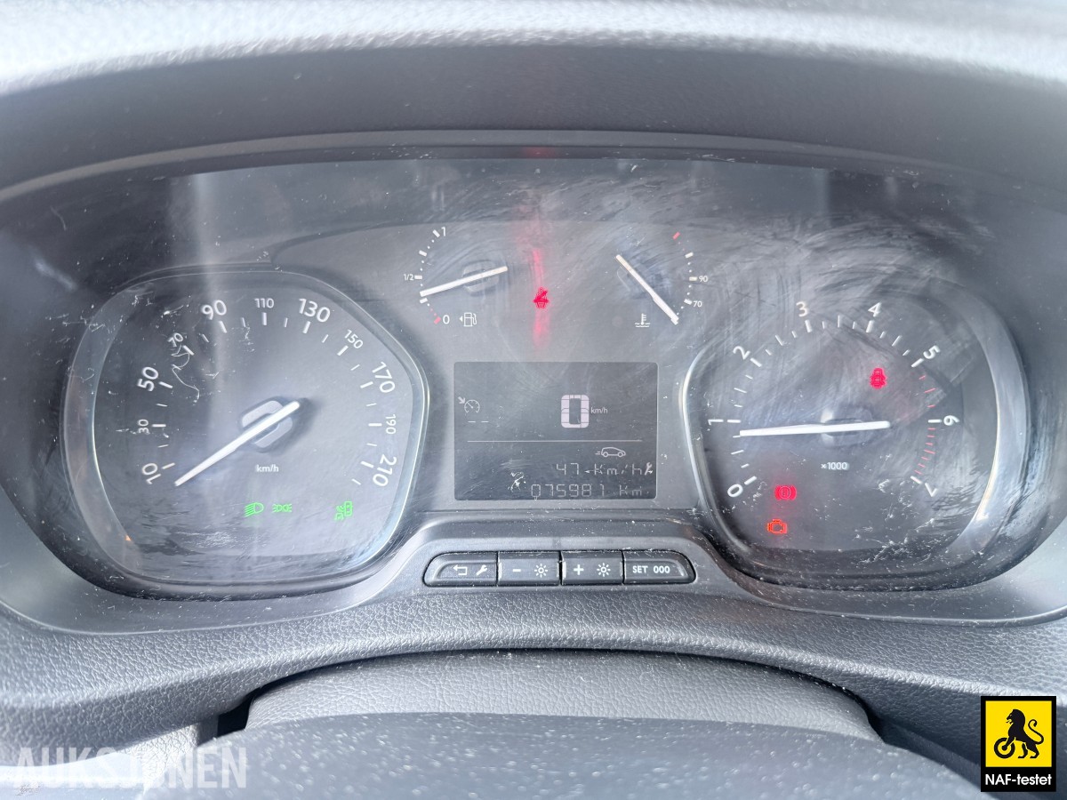 2021 Opel Vivaro 2,0 D 150HK HENGERFESTE KAMERA CRUISE SKYVEDØRER INNREDNING
