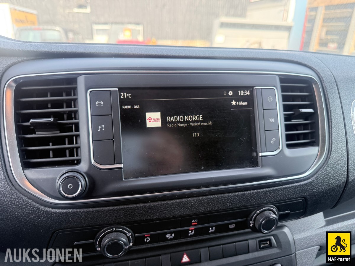 2021 Opel Vivaro 2,0 D 150HK HENGERFESTE KAMERA CRUISE SKYVEDØRER INNREDNING