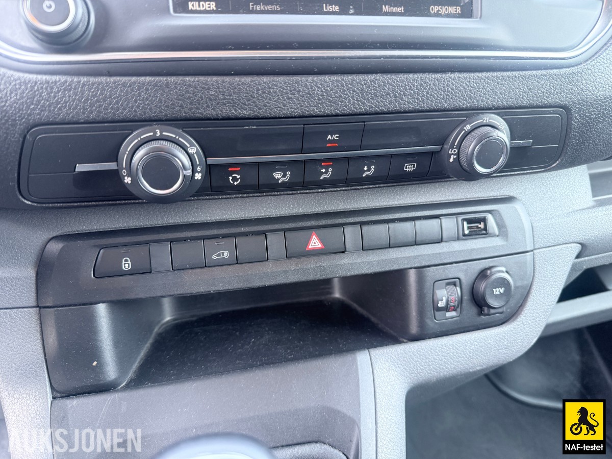 2021 Opel Vivaro 2,0 D 150HK HENGERFESTE KAMERA CRUISE SKYVEDØRER INNREDNING