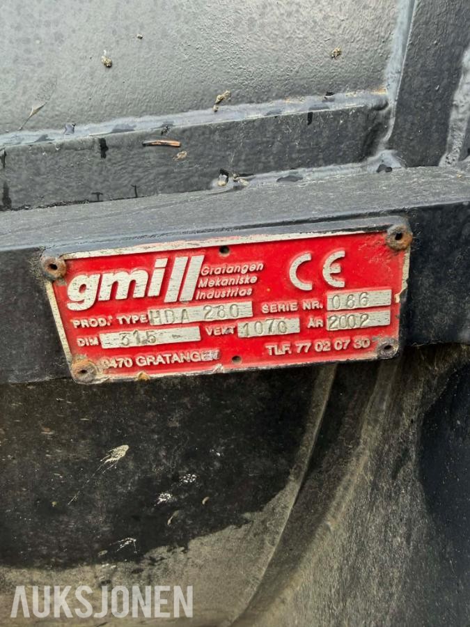 2002 GMI HDA280 Diagonalplog - Renovert