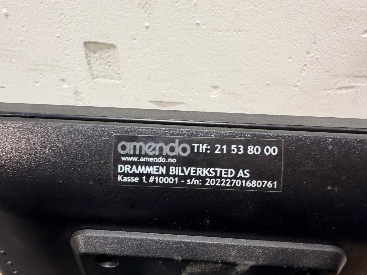 2023 Amendo 9 Series kassasystem med betalingsterminaler og tilbehør