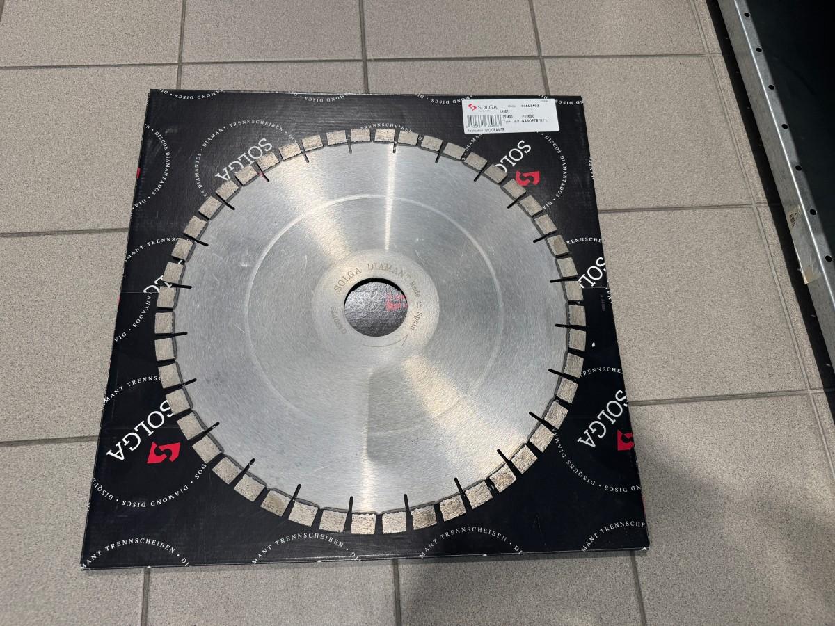 Diamantsagblad SOLGA Ø400 - Granitt/Skifer - Silent (8 stk)
