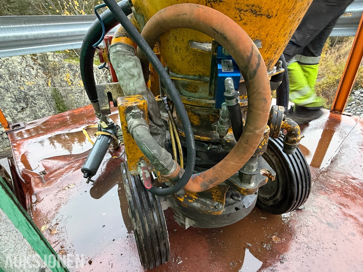 Aliva-237 Top Betongpumpe / betongsprøytemaskin