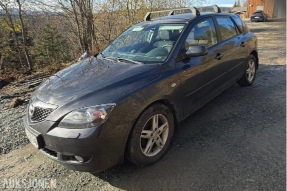 2007 Mazda 3 1.6 diesel 109hk s+v dekk eu ok til 10.2027