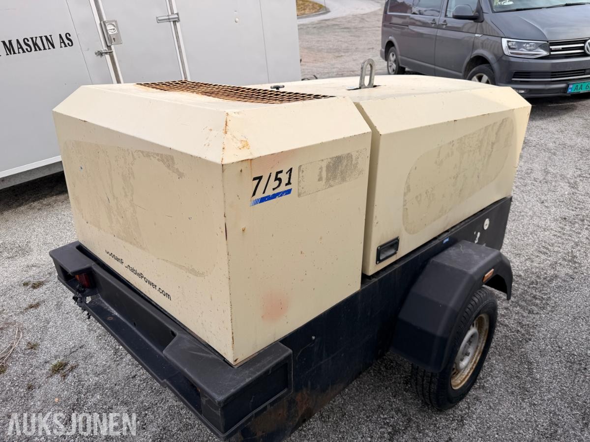 2013 Doosan Ingersoll rand 7/51 - hengerkompressor