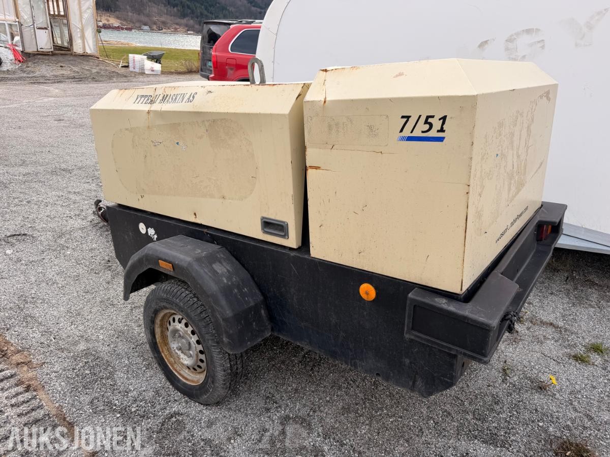 2013 Doosan Ingersoll rand 7/51 - hengerkompressor