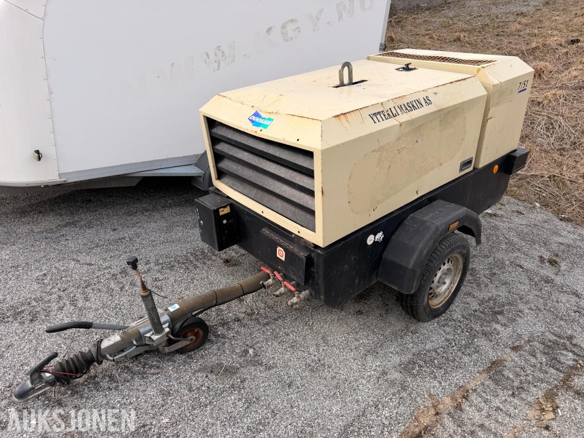 2013 Doosan Ingersoll rand 7/51 - hengerkompressor