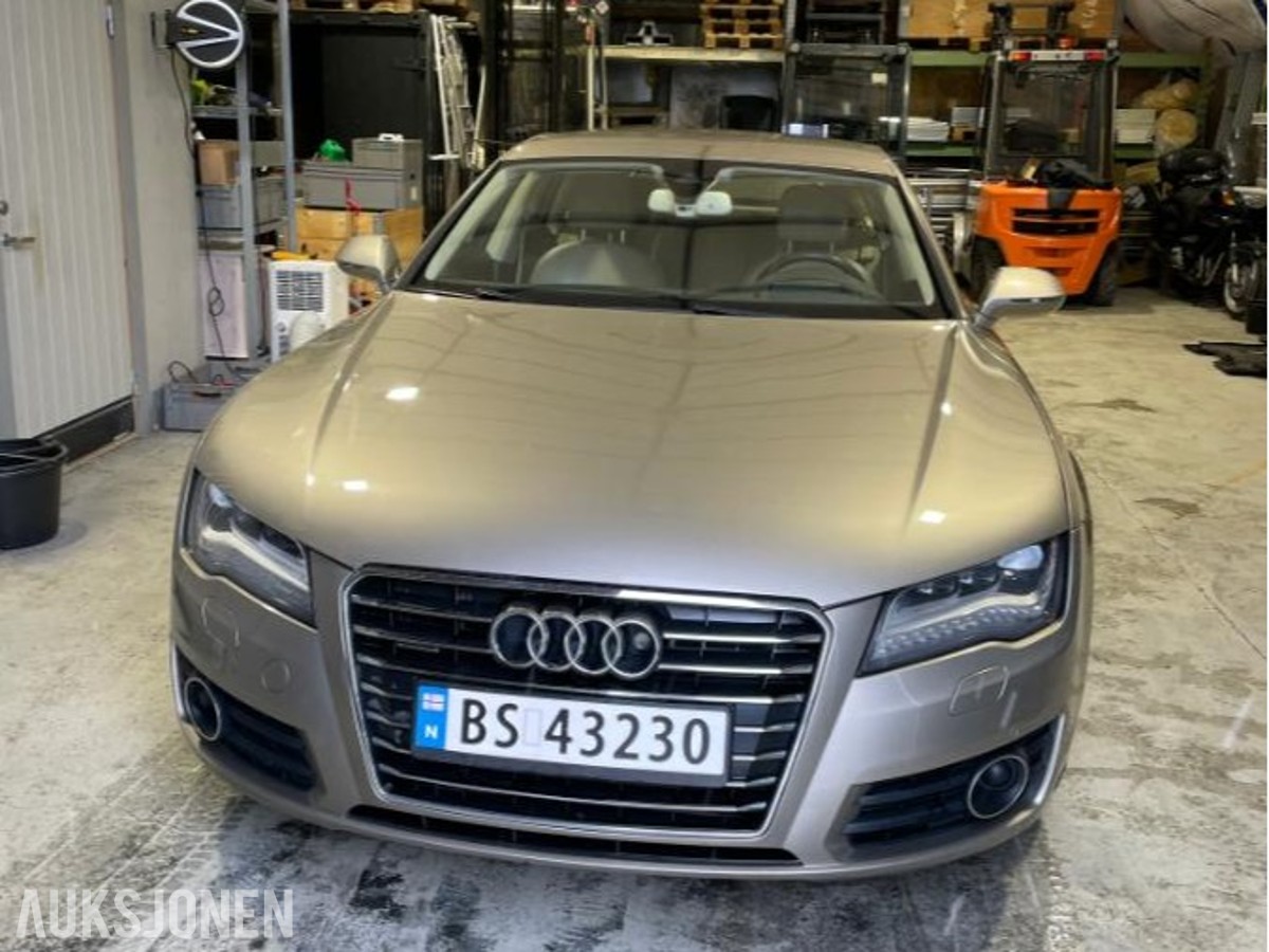 2011 Audi A7 3.0 diesel 245hk QUATTRO automat cruisekontroll ryggekamera
