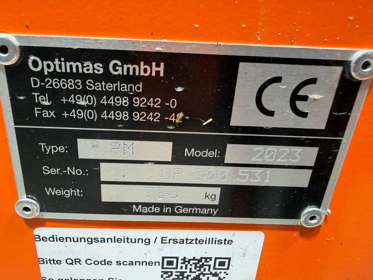 2023 OPTIMAS PLANMATIC 2.0 PRO inkl. tilbehør (innfest)