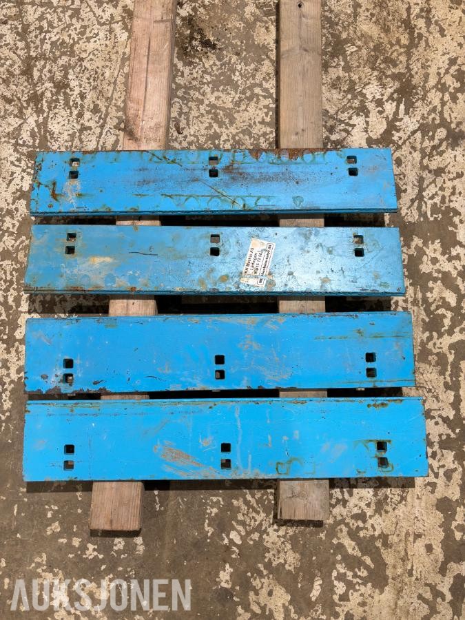 4 lengder ubrukt slitestål 19x150x792 mm