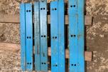 4 lengder ubrukt slitestål 19x150x792 mm