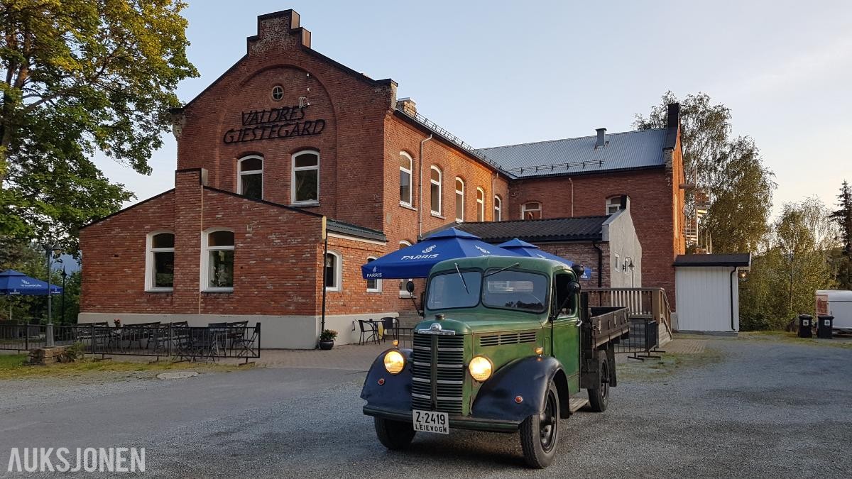 1950 Bedford lastebil modell K, 123456km