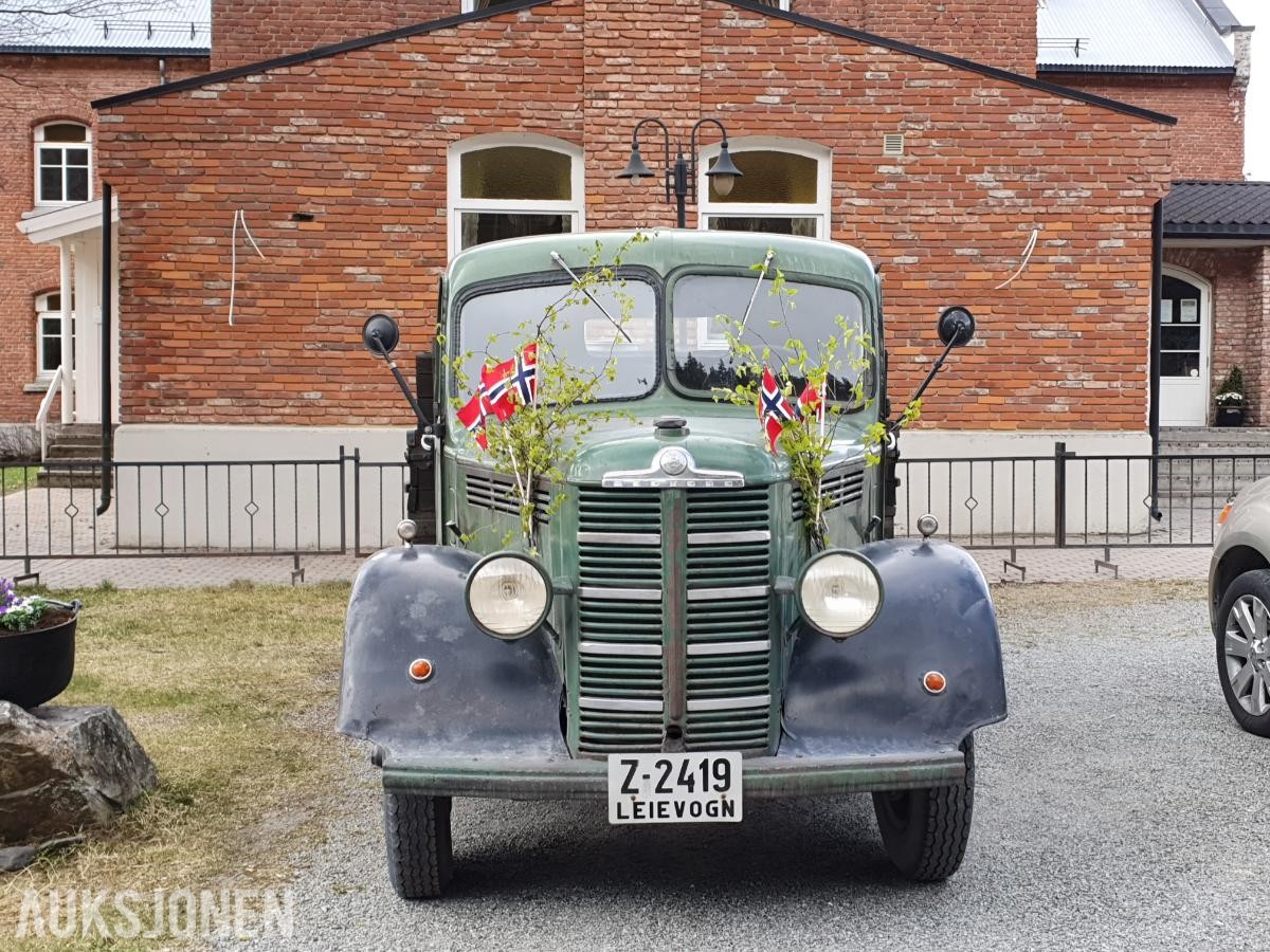 1950 Bedford lastebil modell K, 123456km