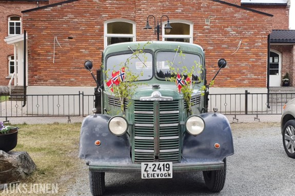 1950 Bedford lastebil modell K, 123456km