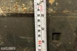 4 lengder slitestål 19x125x792 mm