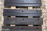 4 lengder ubrukt slitestål 19x150x792 mm