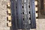 4 lengder ubrukt slitestål 19x150x792 mm