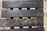 4 lengder ubrukt slitestål 19x150x792 mm