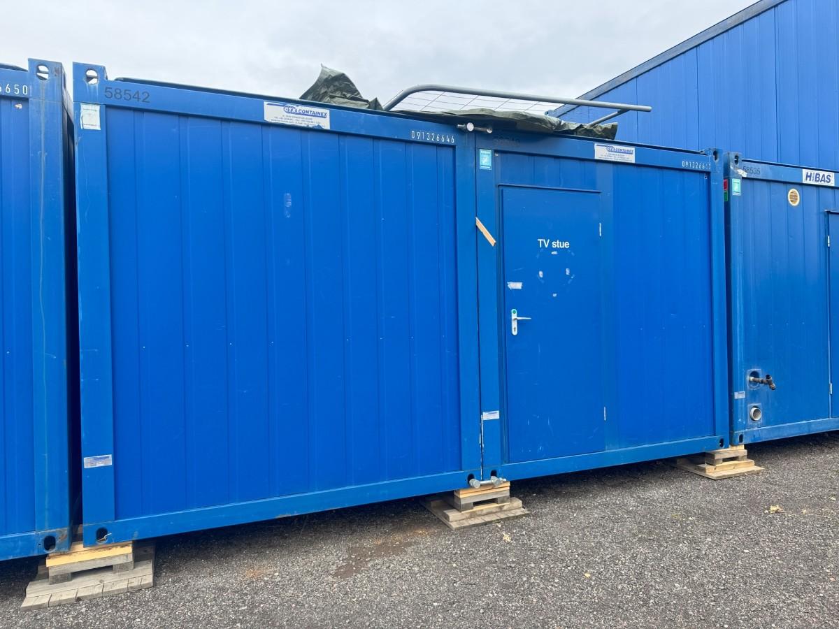 Containex BM Containerbrakke/sal - 2 Containere samlet sal