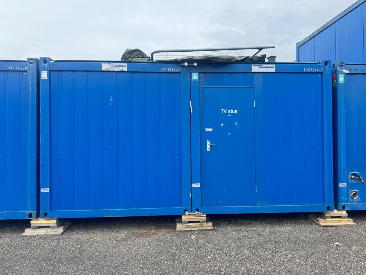 Containex BM Containerbrakke/sal - 2 Containere samlet sal