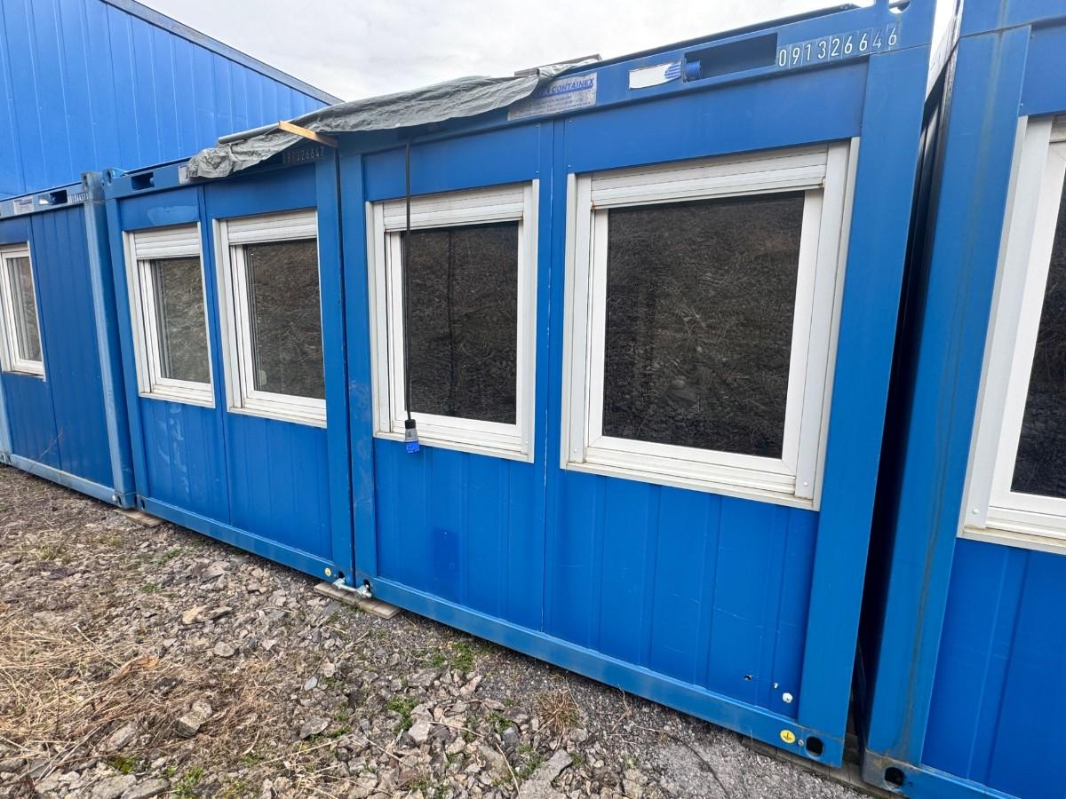 Containex BM Containerbrakke/sal - 2 Containere samlet sal