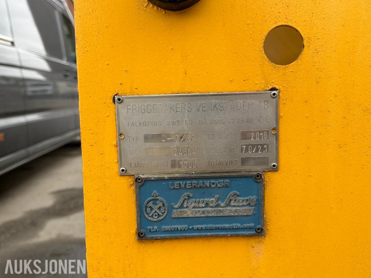 2016 Falköping C-7 / BF kombispreder på krokramme