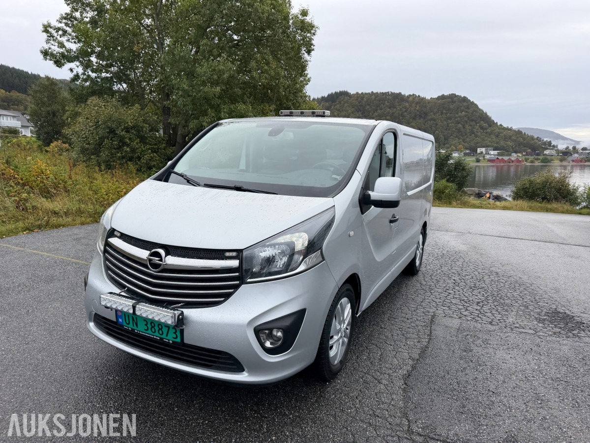 2018 Opel Vivaro L1 1,6 BiTurbo 125hk