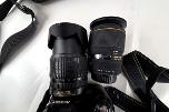 Nikon D90 speilreflekskamera med 18-105mm VR og Sigma 105mm Macro