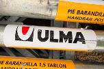 Parti med ULMA ALUPROP forskalingsstøtter og avstivningsrammer