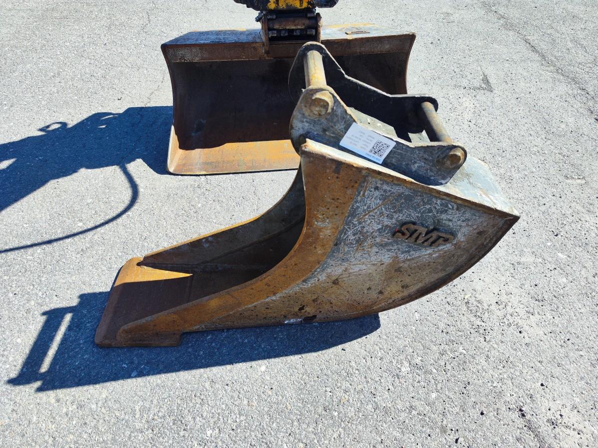 2020 CAT 305E2 CR med Engcon tiltrotator, S40 hurtigfeste og 2 skuffer