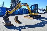 2020 CAT 305E2 CR med Engcon tiltrotator, S40 hurtigfeste og 2 skuffer