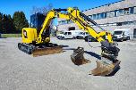 2020 CAT 305E2 CR med Engcon tiltrotator, S40 hurtigfeste og 2 skuffer
