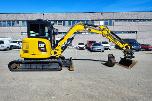 2020 CAT 305E2 CR med Engcon tiltrotator, S40 hurtigfeste og 2 skuffer