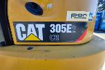 2020 CAT 305E2 CR med Engcon tiltrotator, S40 hurtigfeste og 2 skuffer