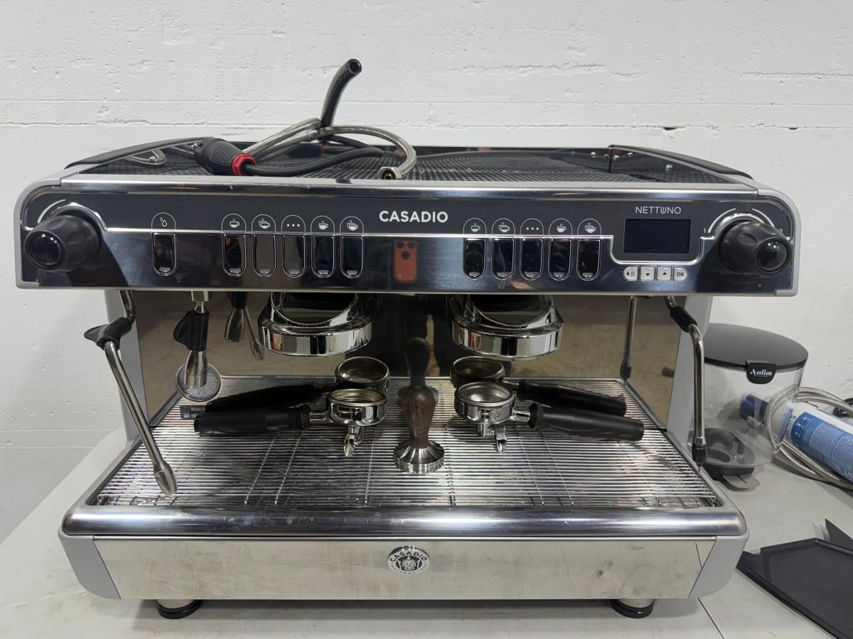 Casadio Nettuno A/2 espressomaskin med Anfim Luna kaffekvern