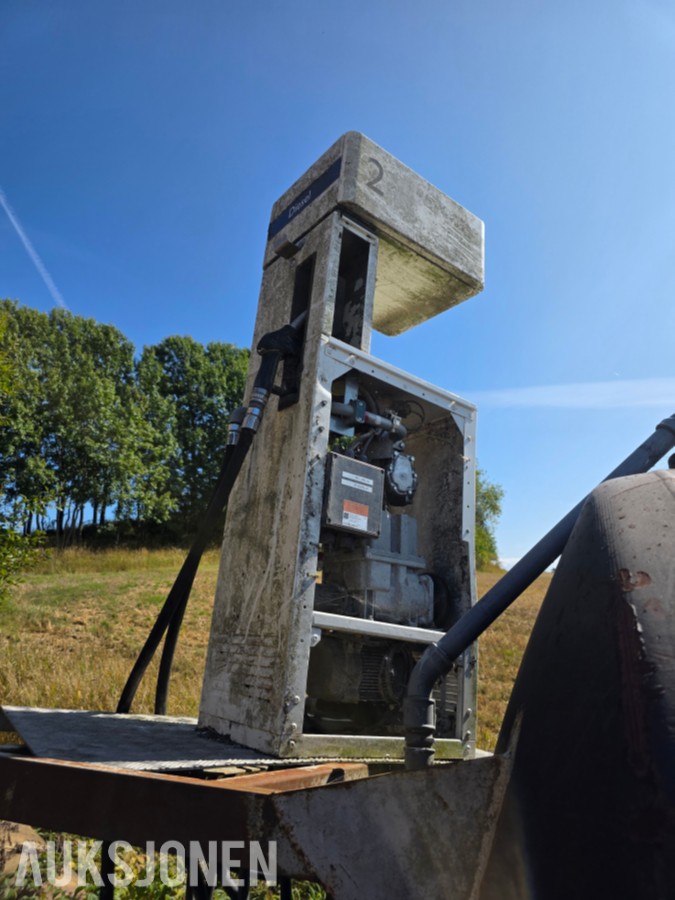 Dieseltank med pumpe 30 000 liter