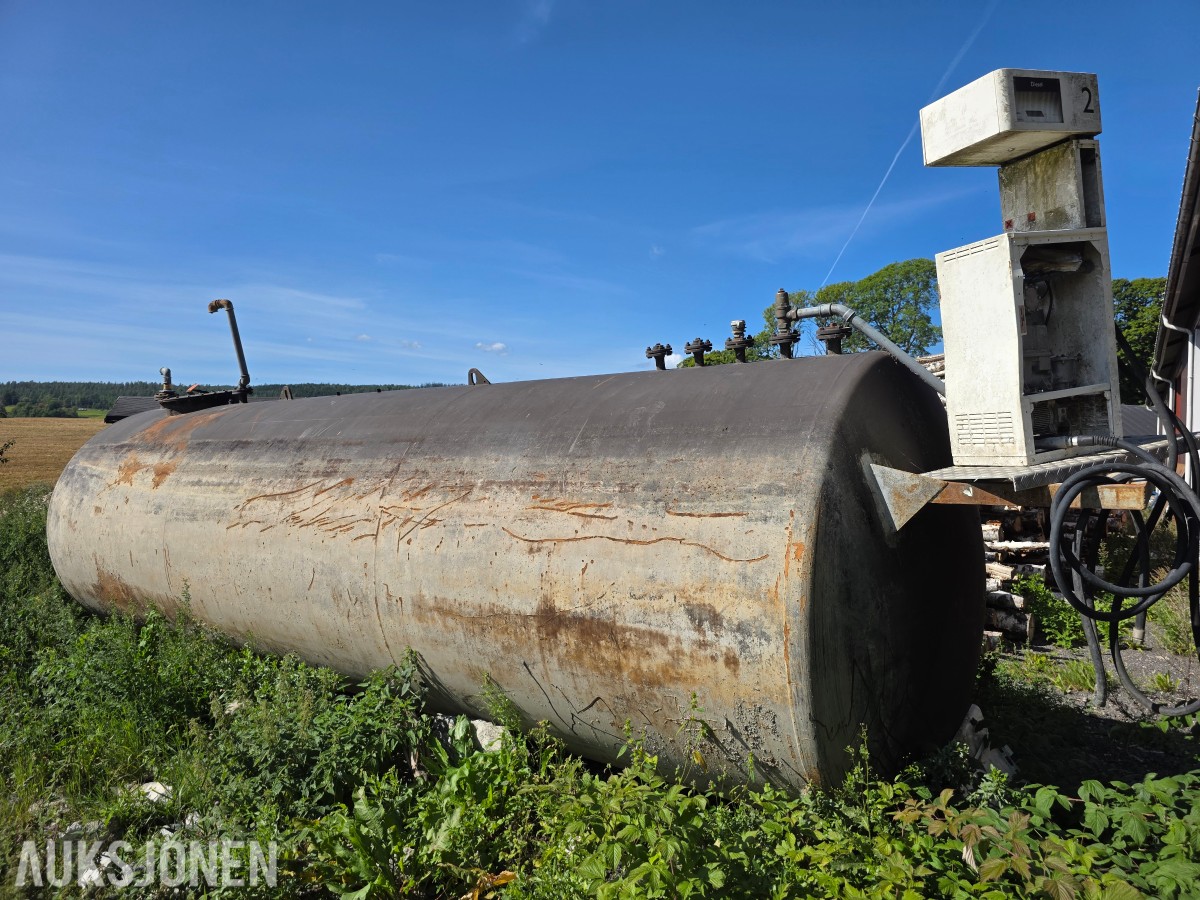 Dieseltank med pumpe 30 000 liter