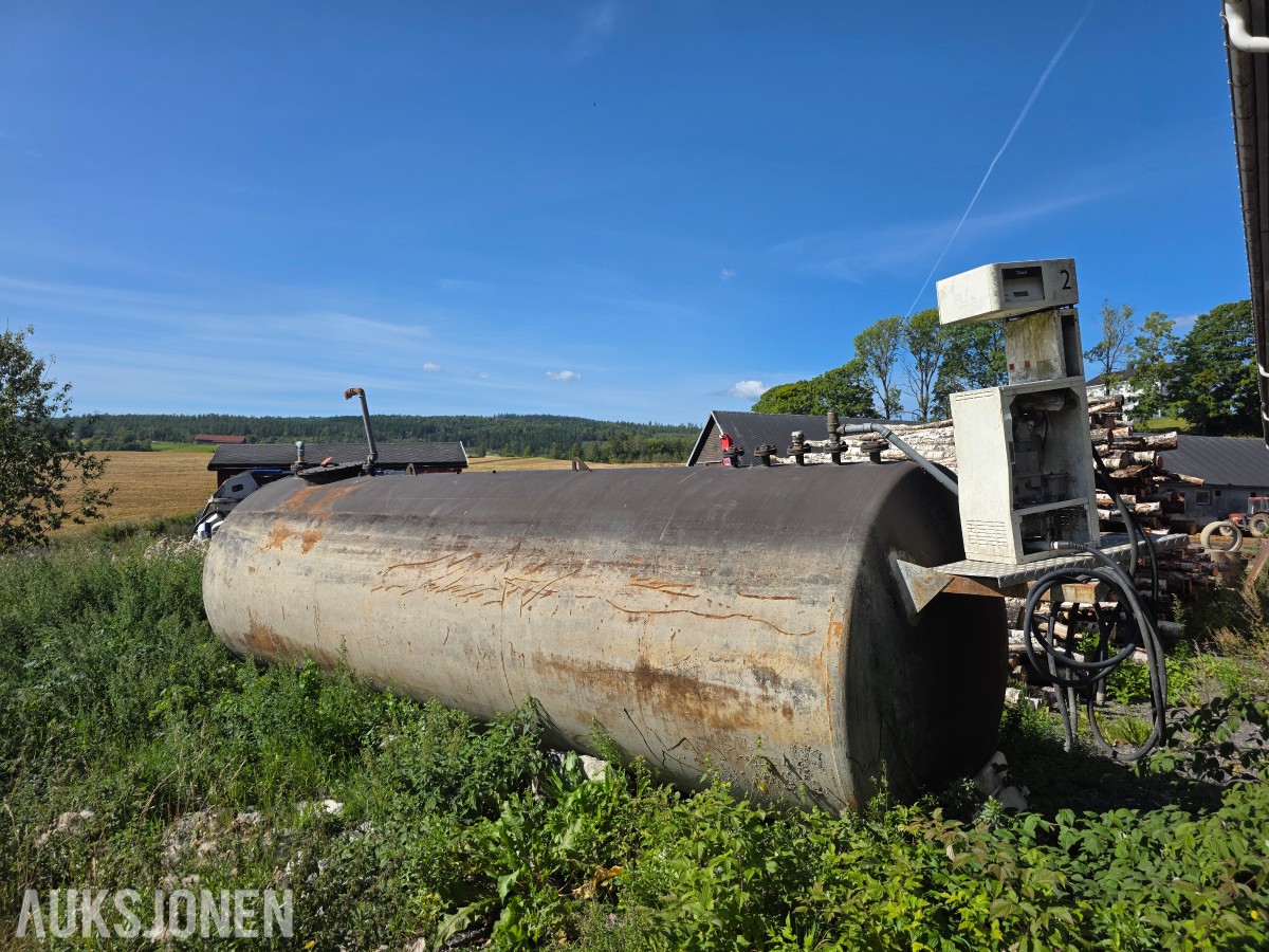 Dieseltank med pumpe 30 000 liter
