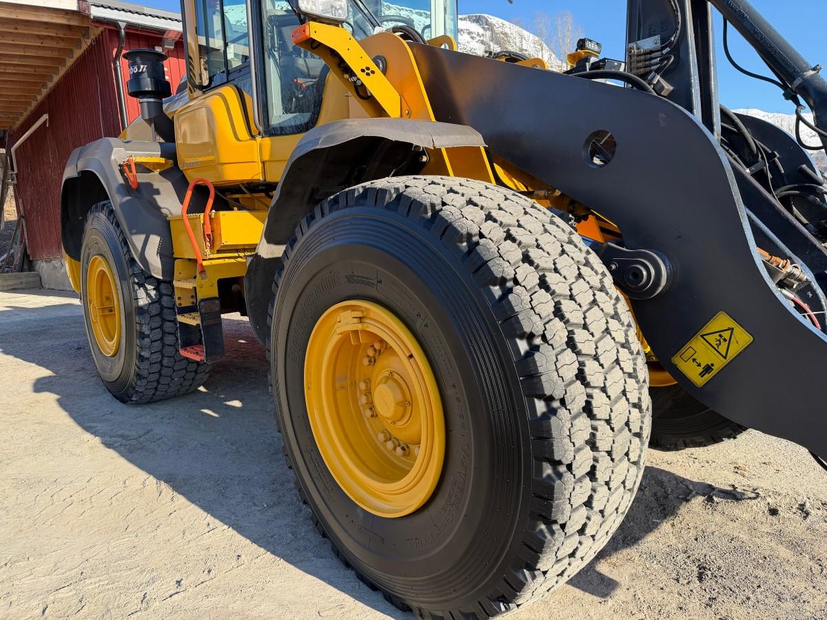 2021 Volvo L110H Hjullaster, spakstyring, sentralsmøring, OptiShift, 12779 Timer
